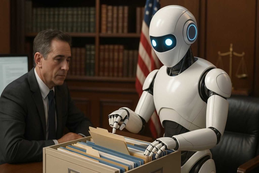 AI Document Management in legal practices helping lawyers.