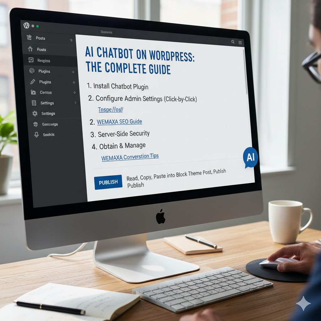 WordPress site health and server readiness for AI chatbot installation