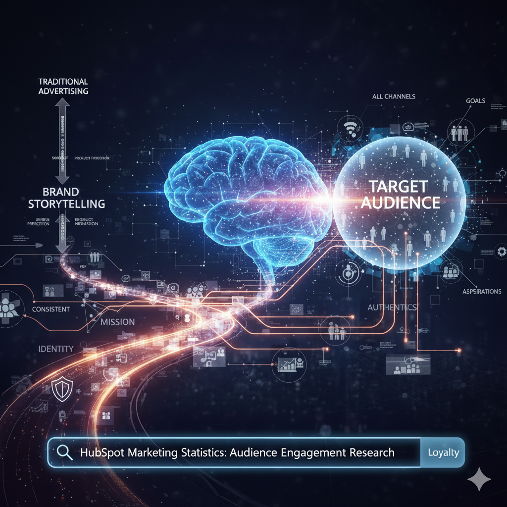Brand story connecting with its audience