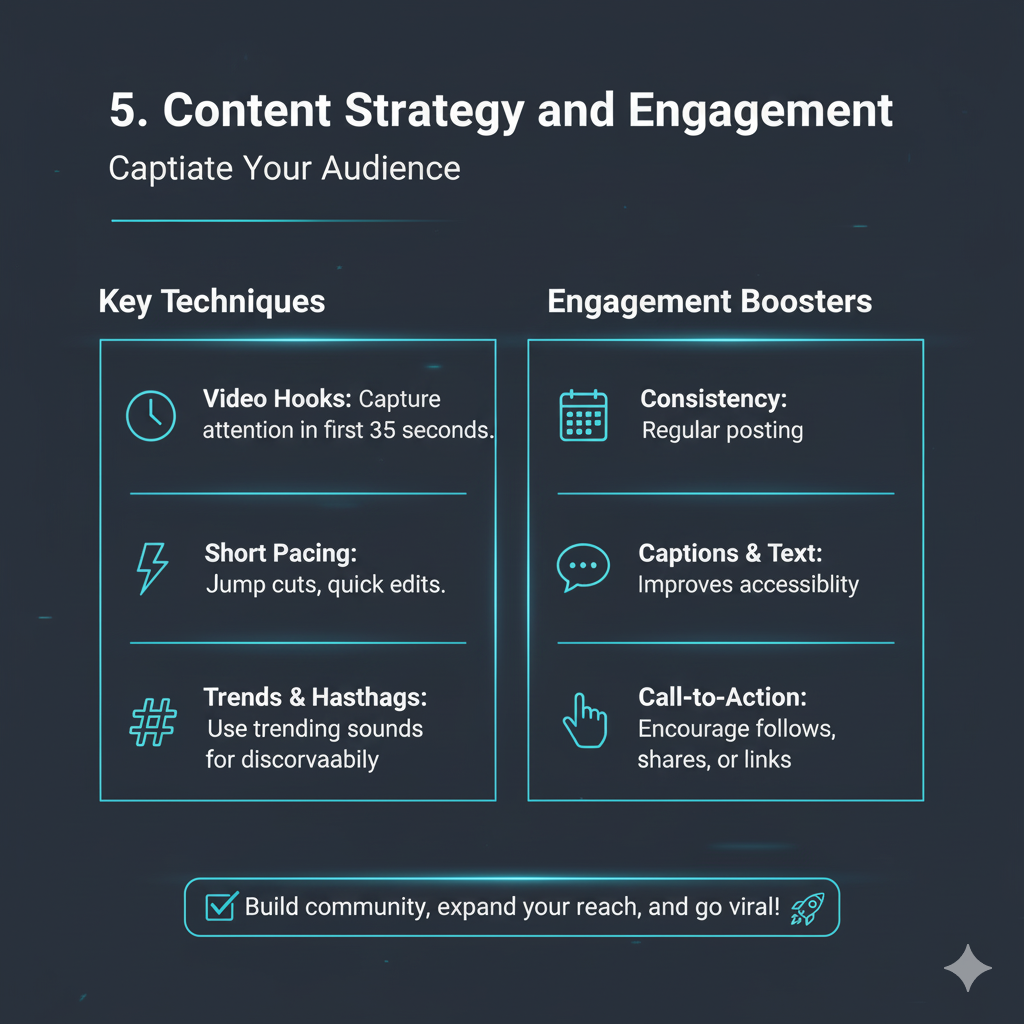 TikTok content strategy and engagement planning