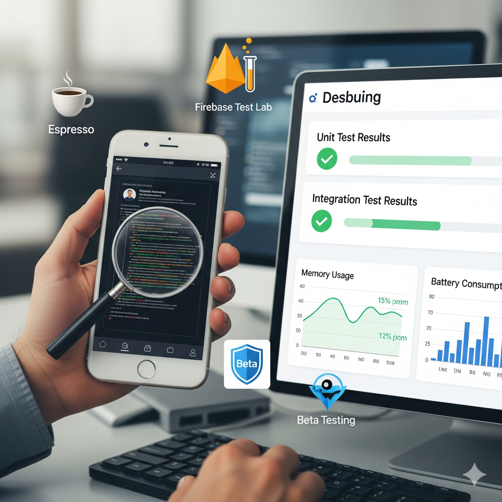 Android coding and application development