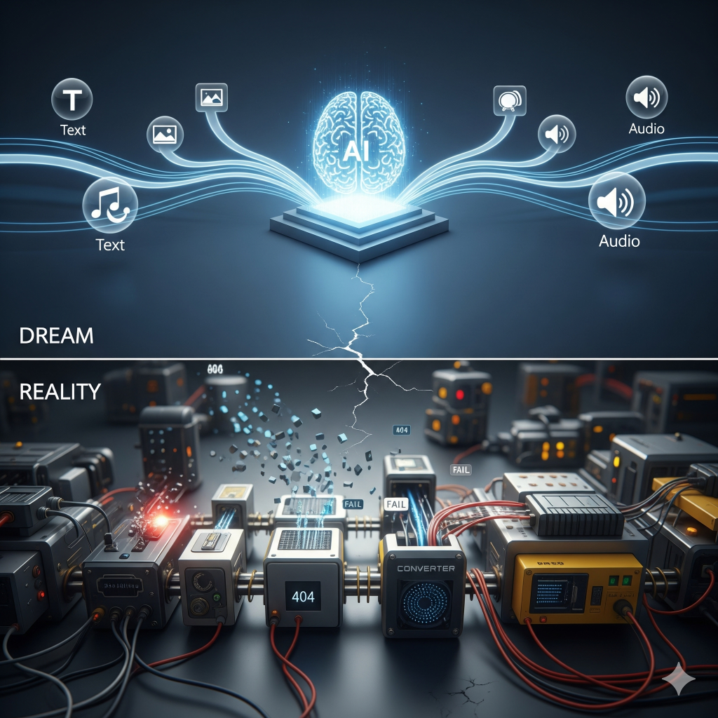 Multimodal AI system with multiple input types