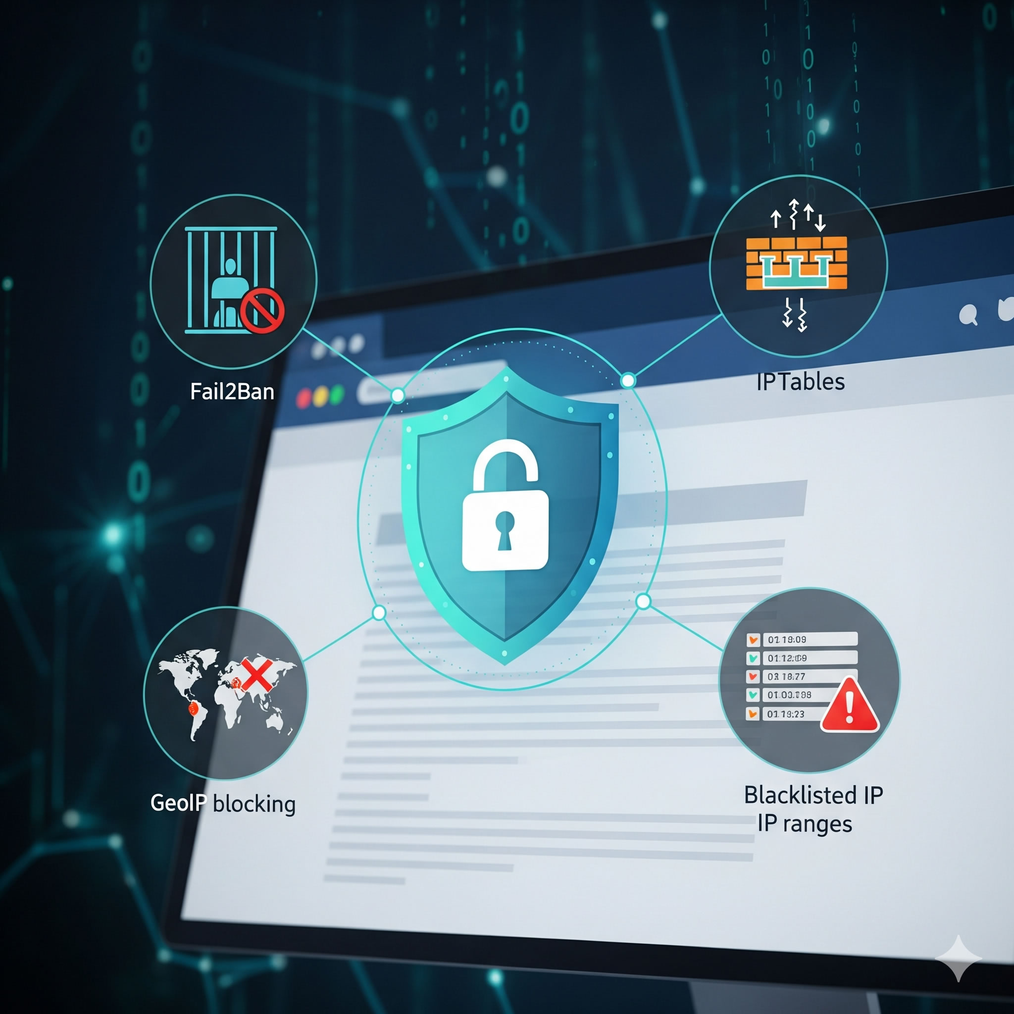Secure website design and server protection