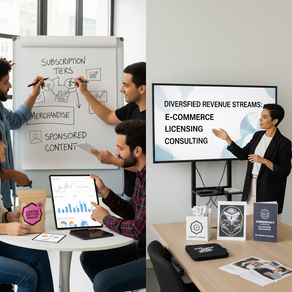 Social media subscription and community monetization