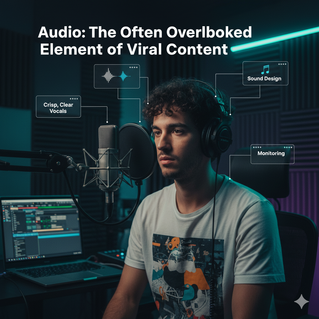 TikTok microphone and audio setup