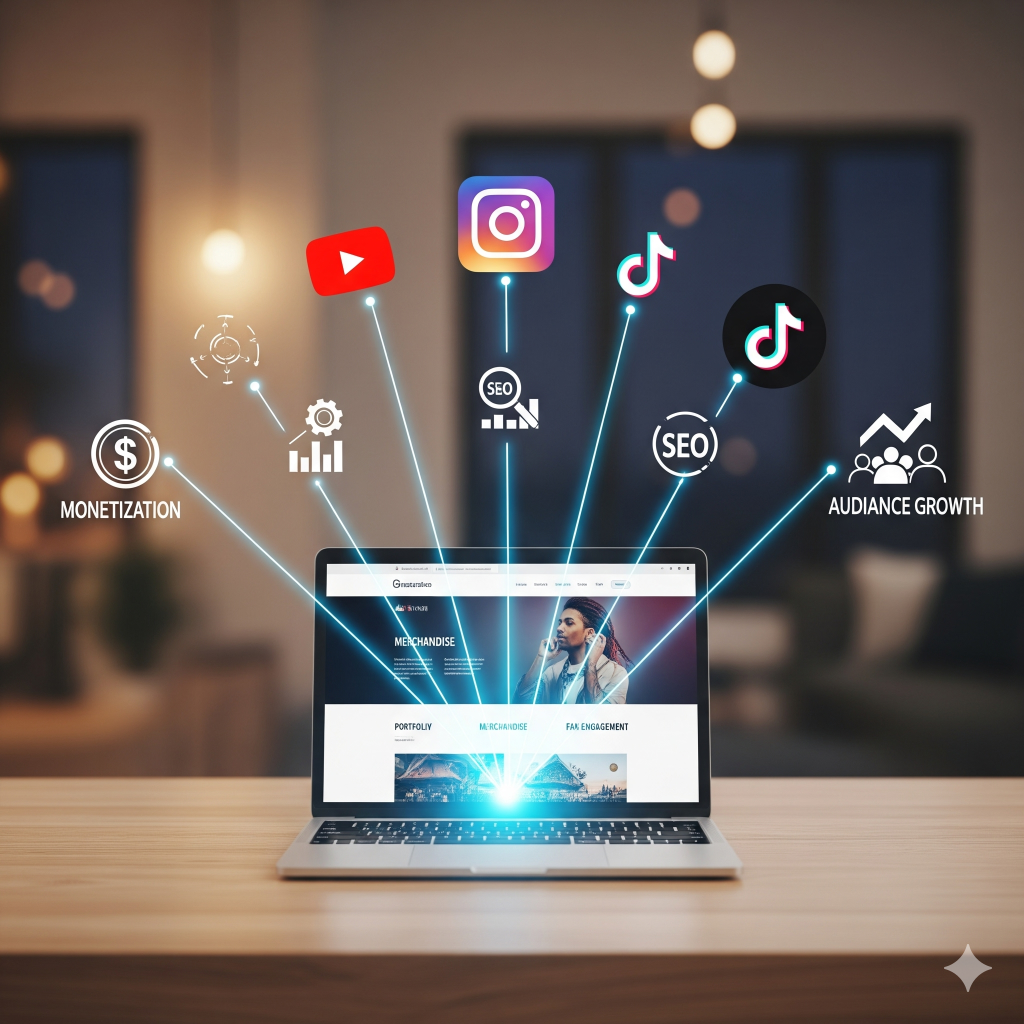 Web design for content creators