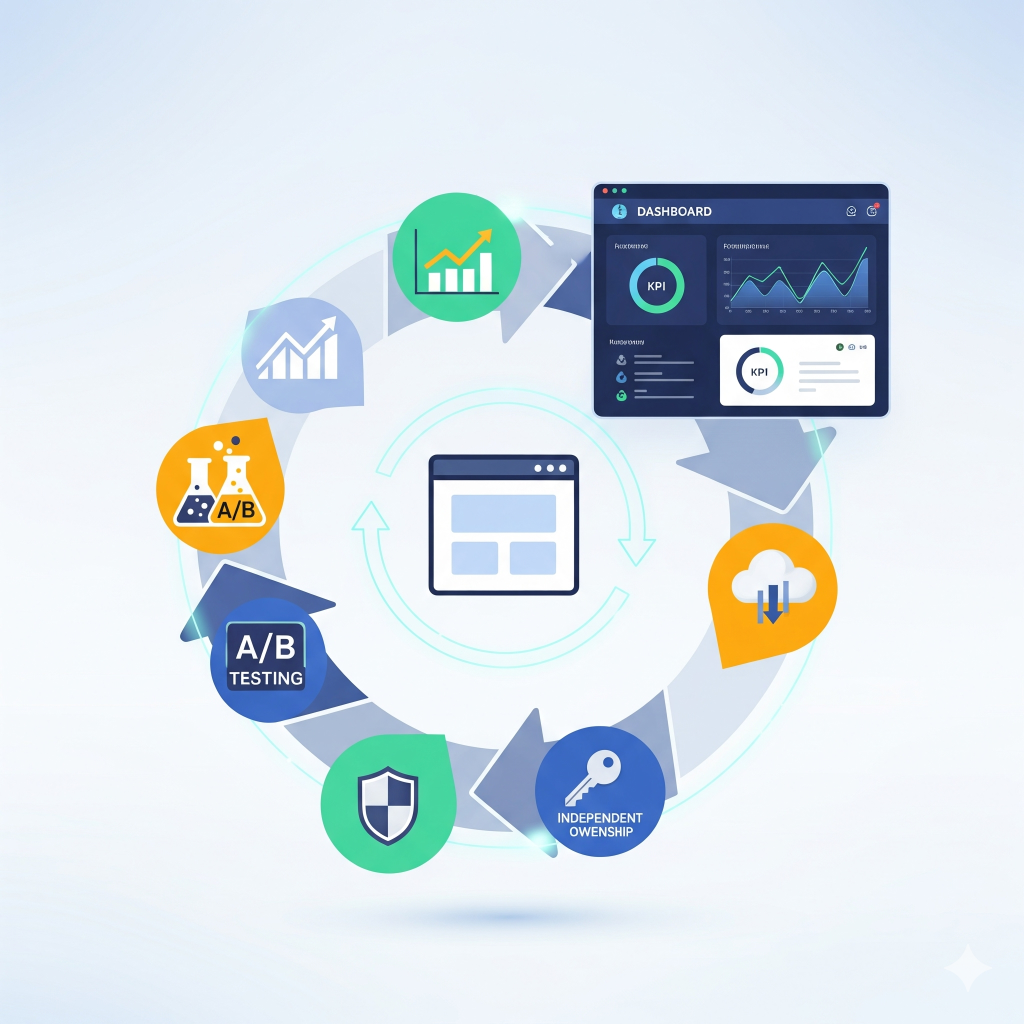 Web design measurement accessibility and platform ownership