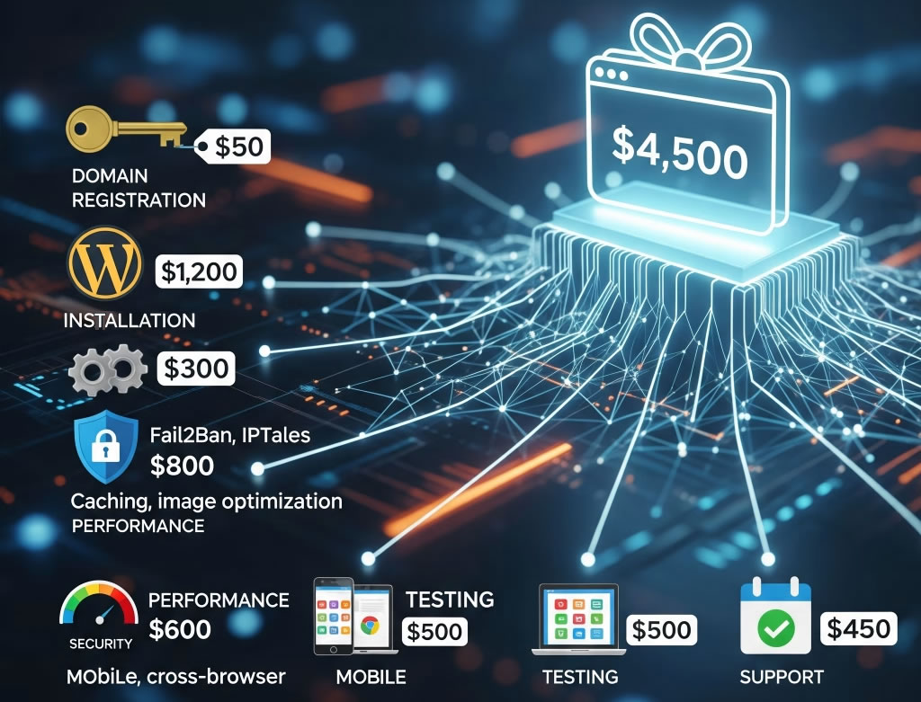 Website launch package and future integrations