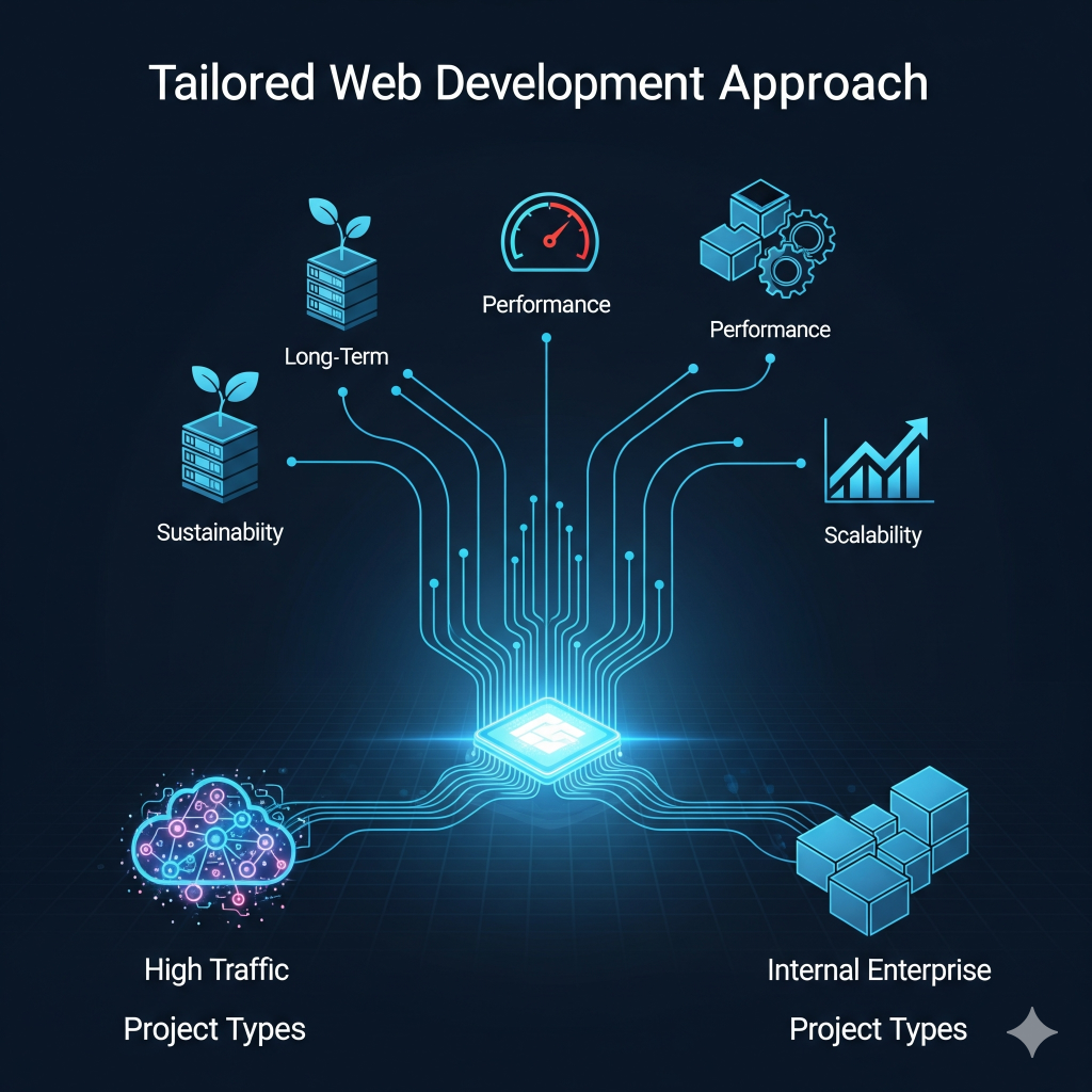 Performance infrastructure and scalable full-stack website delivery