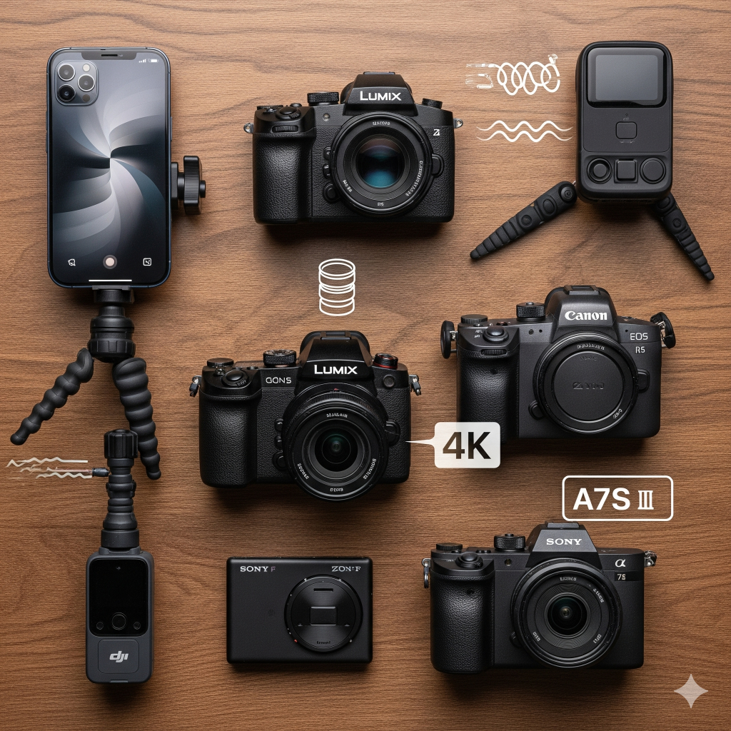 Choosing a camera for YouTube production