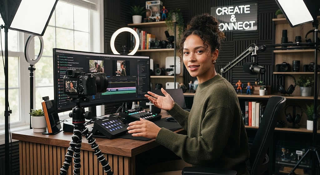 Web design for content creators and influencers