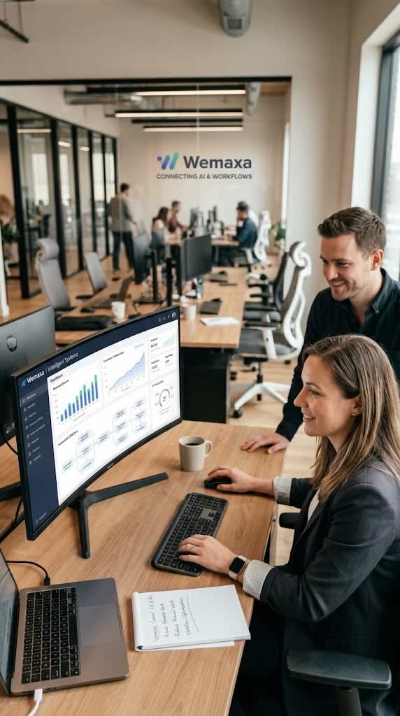 AI-assisted enterprise web design and automation